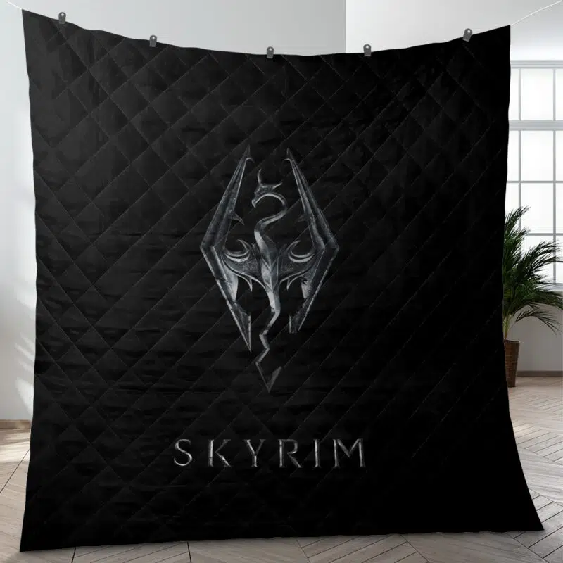 Skyrim Quilt Blanket