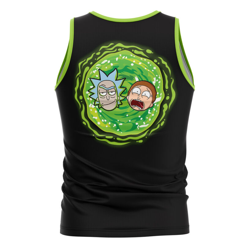 Rick and Morty Trippy Cosmic Rick Tank Top - Image 2