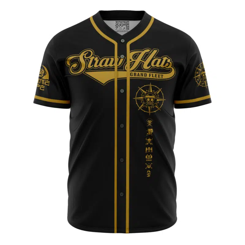 Straw Hat Grand Fleet One Piece Baseball Jersey