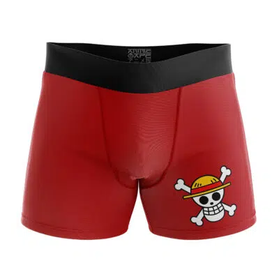 Straw Hat Luffy One Piece Boxer Briefs Men's Underwear