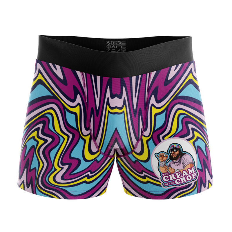 The Cream of the Crop Trippy Randy Savage Pop Culture Boxer Briefs Men's Underwear