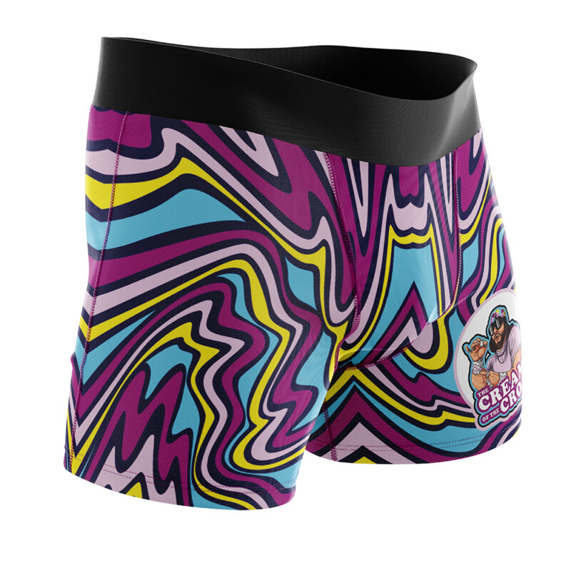 The Cream of the Crop Trippy Randy Savage Boxer Briefs Men's Underwear - Image 2