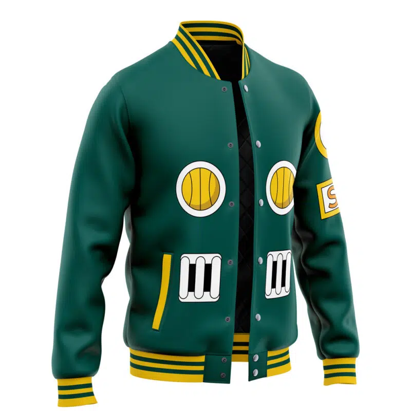 Usopp Egghead Island One Piece Varsity Jacket - Image 2