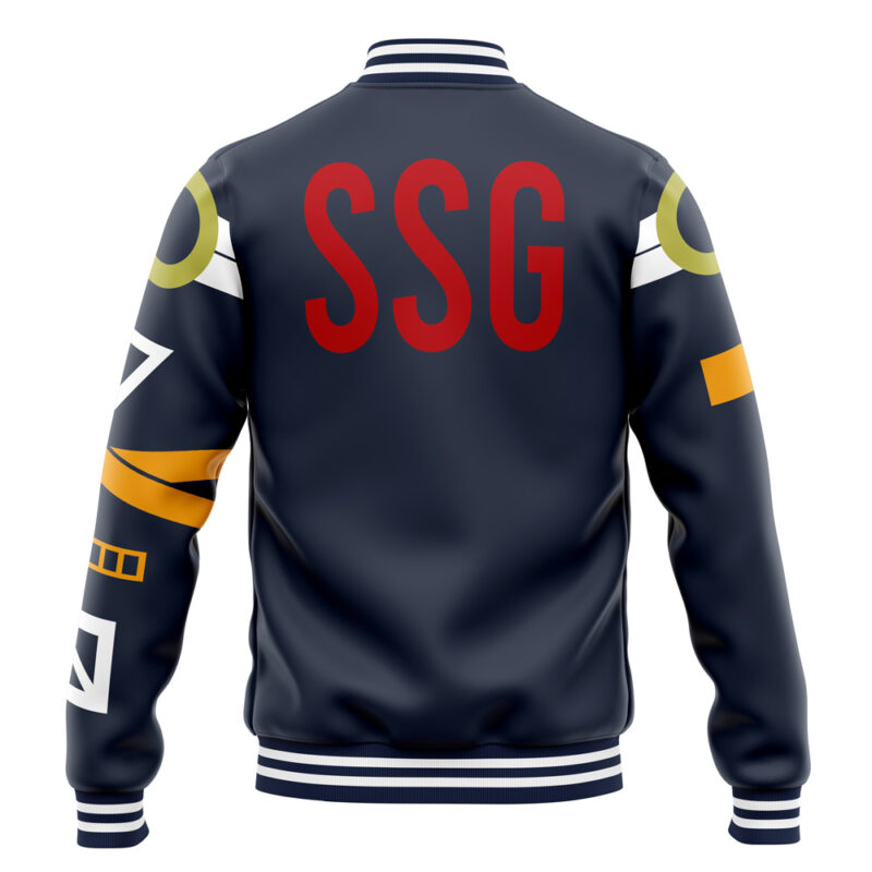 Zoro Egghead Island One Piece Varsity Jacket - Image 4