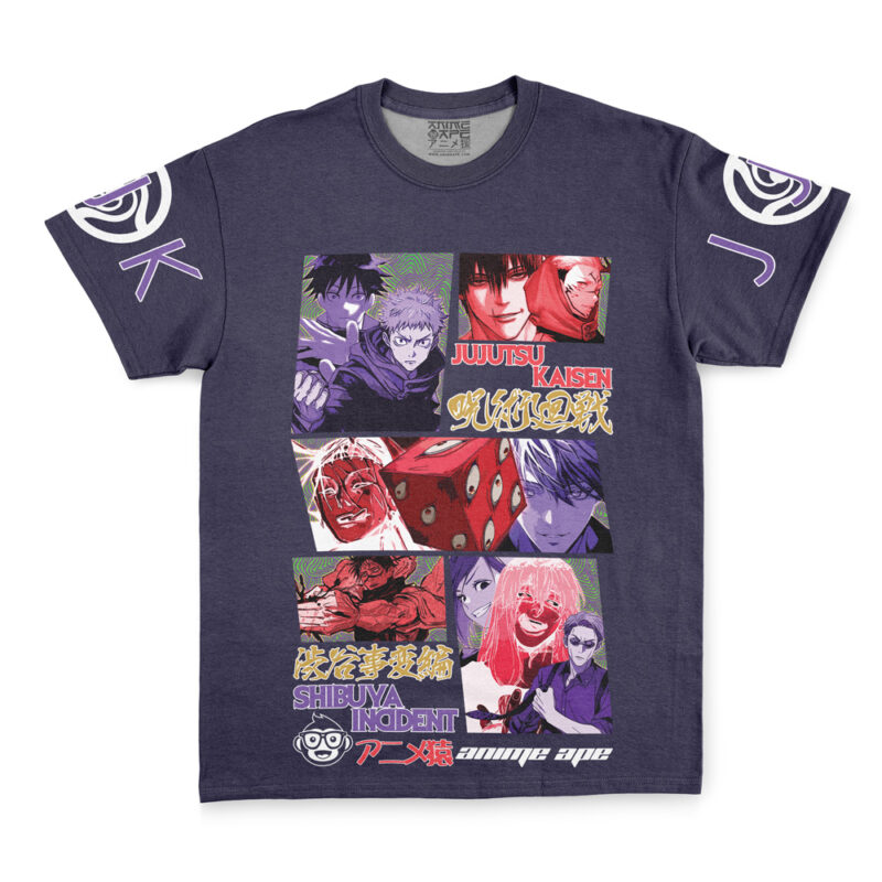 Shibuya Incident Jujutsu Kaisen Streetwear T-Shirt - Image 3