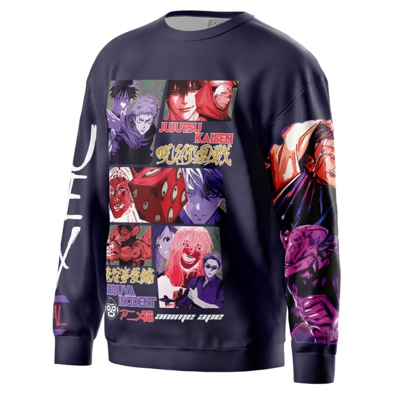 Shibuya Incident Jujutsu Kaisen Streetwear Sweatshirt - Image 3
