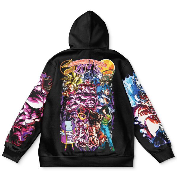 ダイチ様　BBC × DRAGON BALL Z ネオンパーカー　日本限定XL top-Streetwear-Hoodie-back-