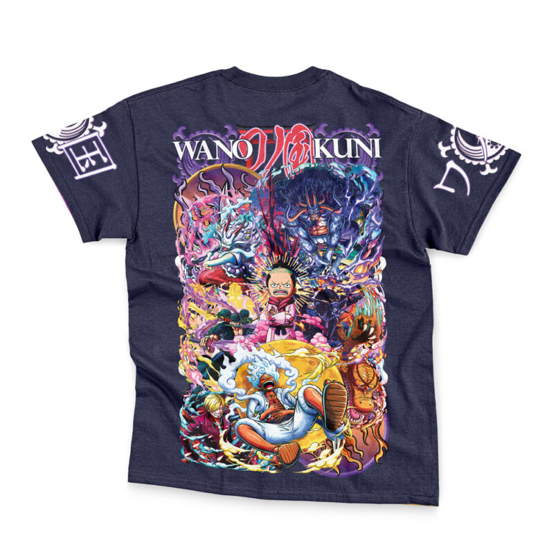 Wano Kuni One Piece Streetwear T-Shirt - Image 2