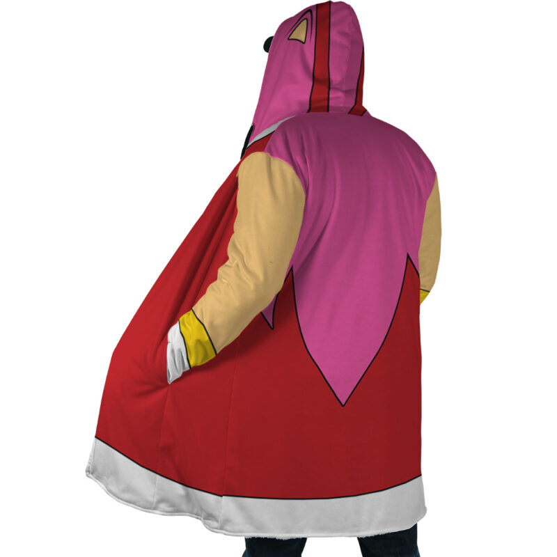 Amy Rose Sonic The Hedgehog Dream Cloak Coat