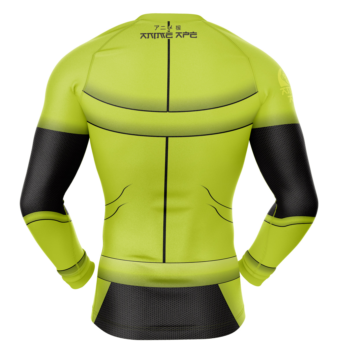 Android 16 Dragon Ball Z Long Sleeve Rash Guard Compression Shirt - Image 2