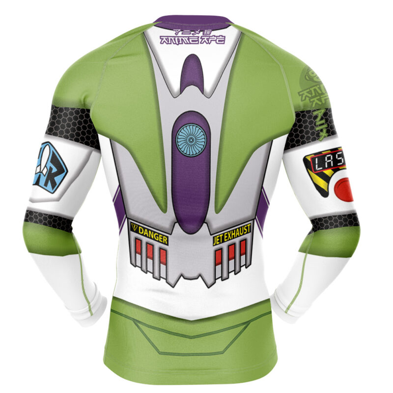 Buzz Lightyear Toy Story Long Sleeve Rash Guard Compression