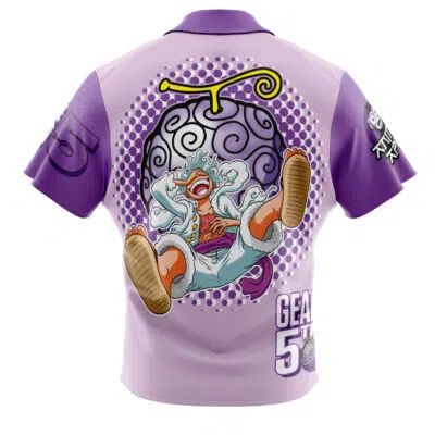 Gear 5th Luffy One Piece Button Up Hawaiian Shirt