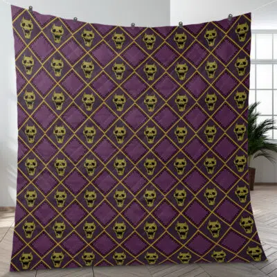 Killer Queen Jojo's Bizarre Adventure Quilt Blanket