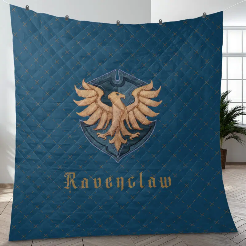 Ravenclaw Hogwarts Legacy Harry Potter Quilt Blanket