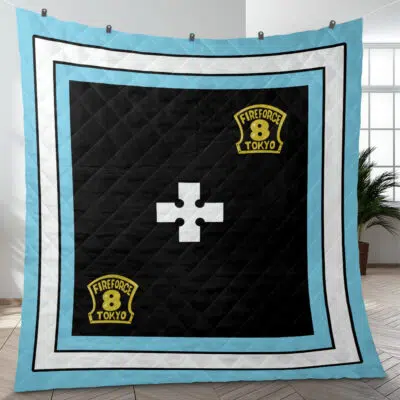 Fire Force Quilt Blanket
