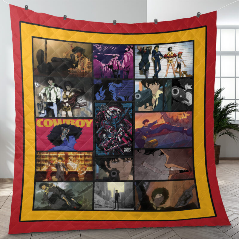 Cowboy Bebop Quilt Blanket