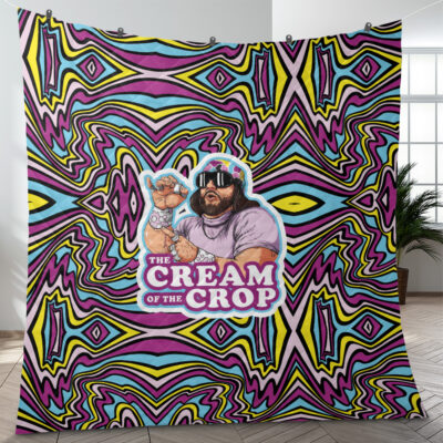 Macho Man Cream of the Crop Quilt Blanket
