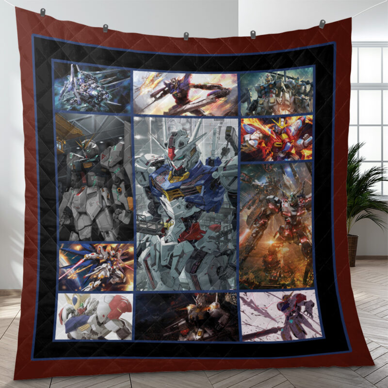 Gundam Quilt Blanket