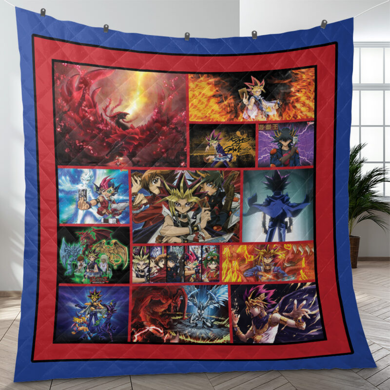 Yu-Gi-Oh Quilt Blanket
