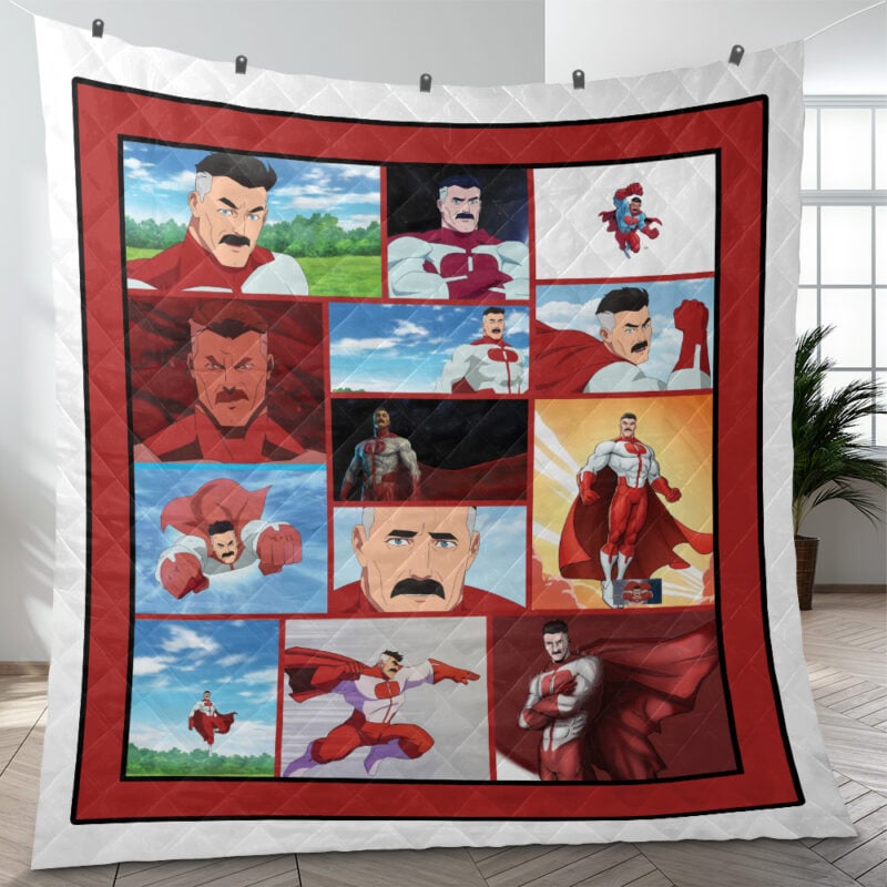 Omni-Man Invincible Quilt Blanket