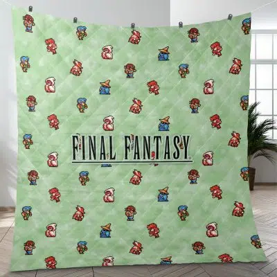 Final Fantasy Quilt Blanket