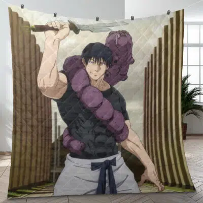 Toji Jujutsu Kaisen Quilt Blanket