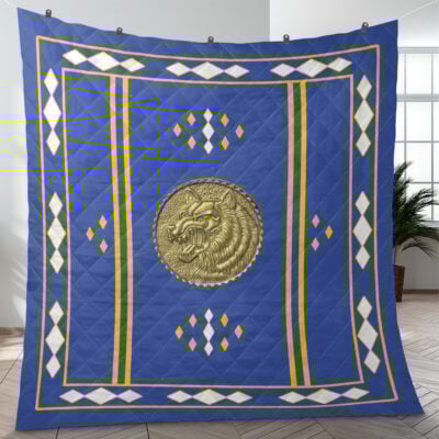 Blue Ranger Ninjetti Mighty Morphin Power Rangers Quilt Blanket