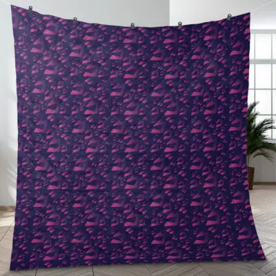 Menacing Aura Jojo's Bizarre Adventure Quilt Blanket