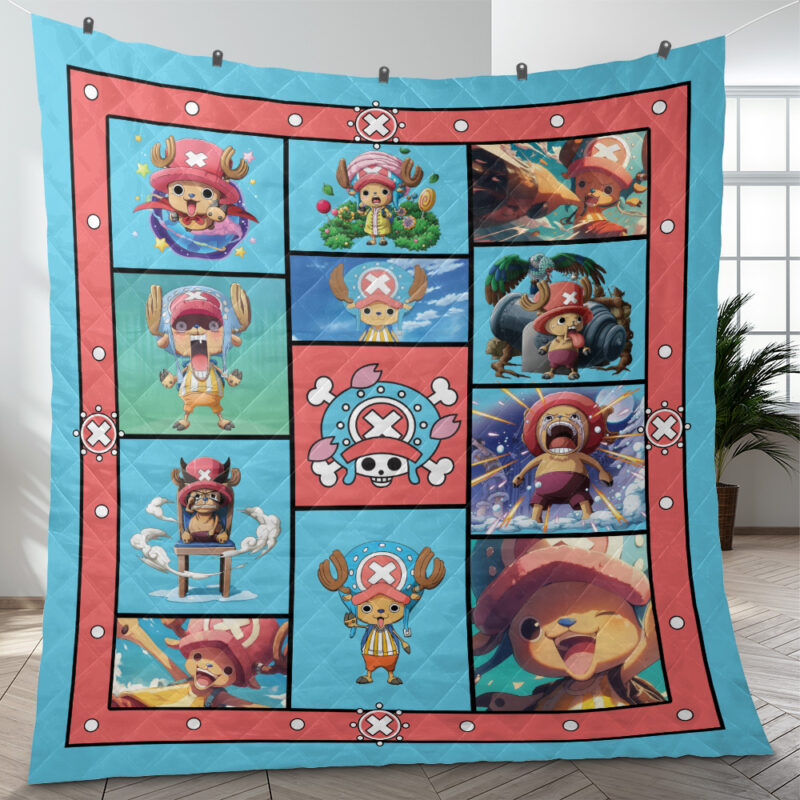 Tony Tony Chopper One Piece Quilt Blanket
