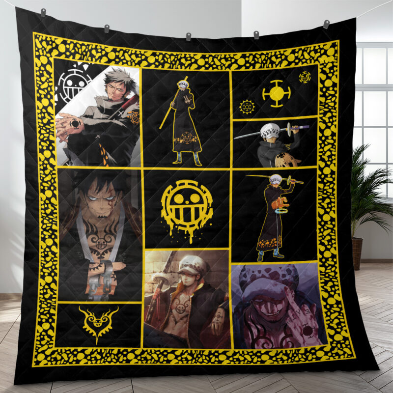 Trafalgar Law Punk Hazard One Piece Quilt Blanket