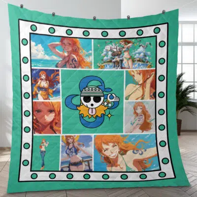 Nami One Piece Quilt Blanket