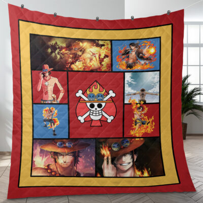 Portgas D. Ace One Piece Quilt Blanket