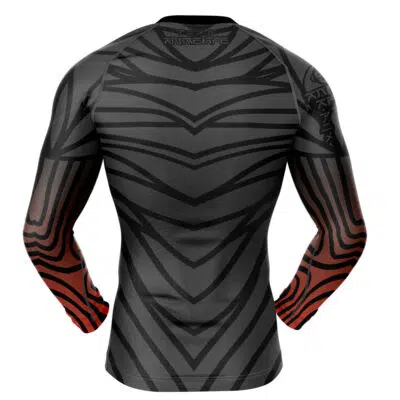 Riku Dark Mode Kingdom Hearts Long Sleeve Rash Guard Compression