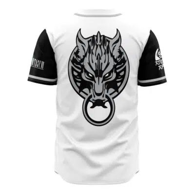 Sephiroth Final Fantasy Baseball Jersey