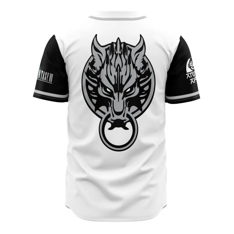 Sephiroth Final Fantasy Baseball Jersey