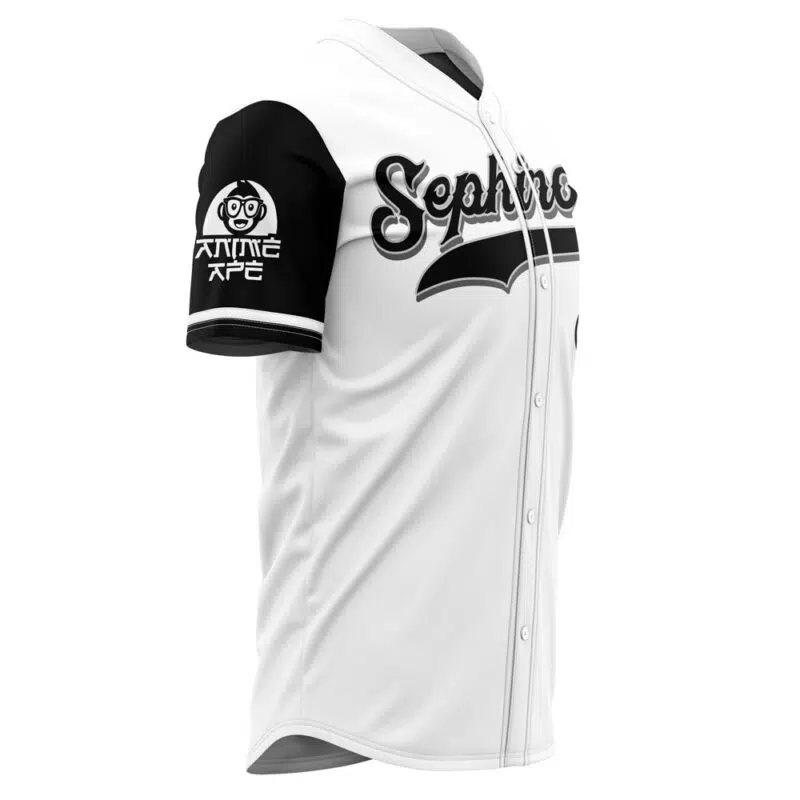 Sephiroth Final Fantasy Baseball Jersey
