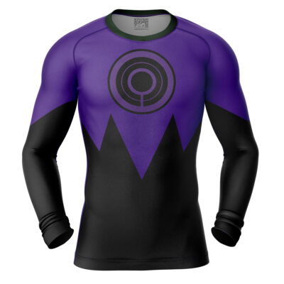 Yellow Lantern DC Comics Long Sleeve Rash Guard Compression Shirt
