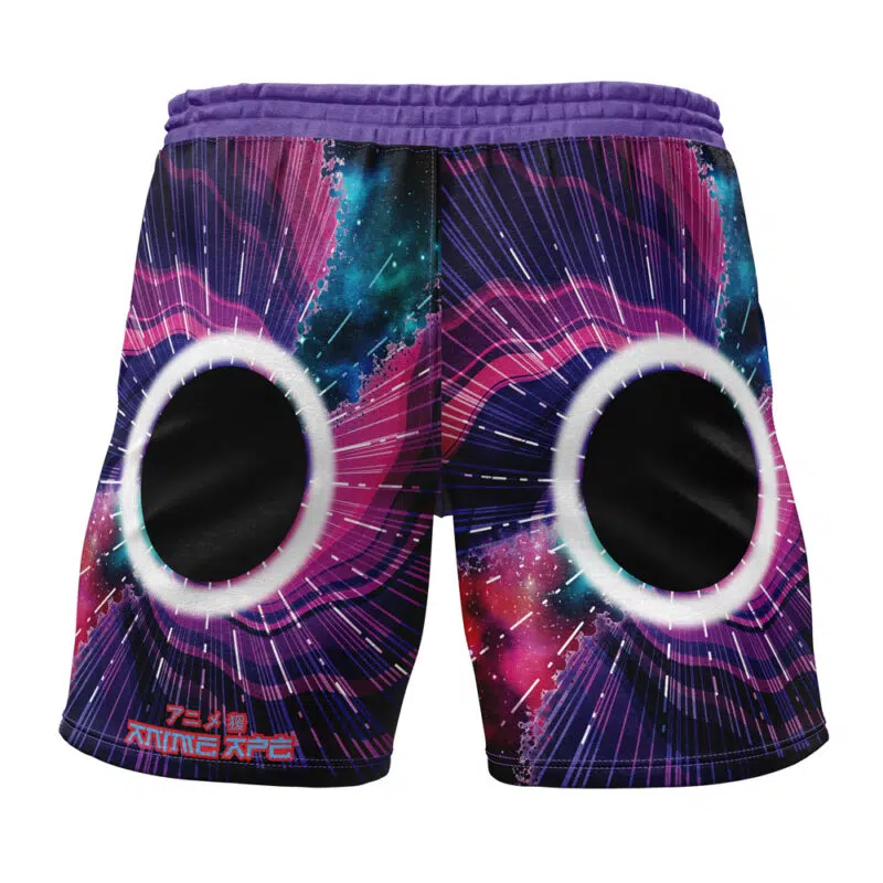 Trippy Gojo Satoru V2 Jujutsu Kaisen Gym Shorts - Image 2
