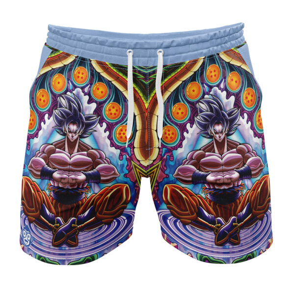 Trippy Ultra Instinct Goku Dragon Ball Super Gym Shorts