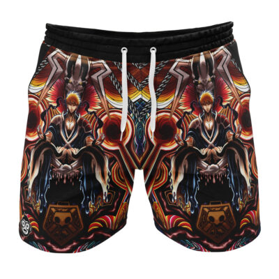 Trippy Kurosaki Ichigo TYBWA Bleach Gym Shorts
