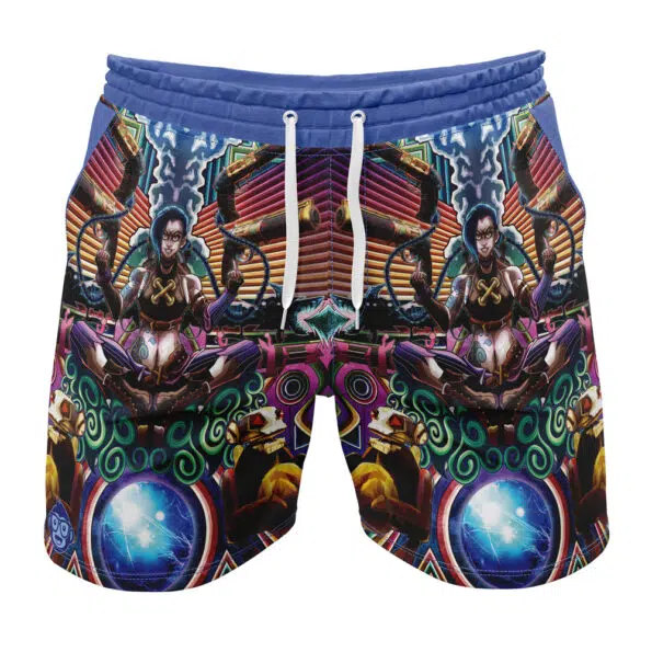 Trippy Jinx Arcane Gym Shorts