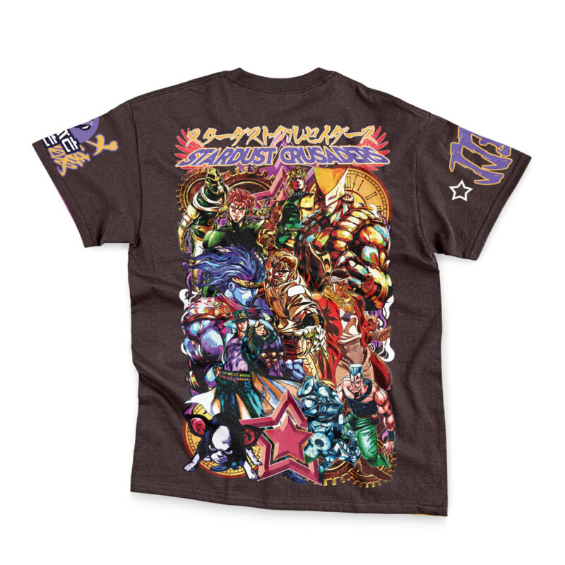 Stardust Crusaders Jojo's Bizarre Adventure Streetwear T-Shirt - Image 2