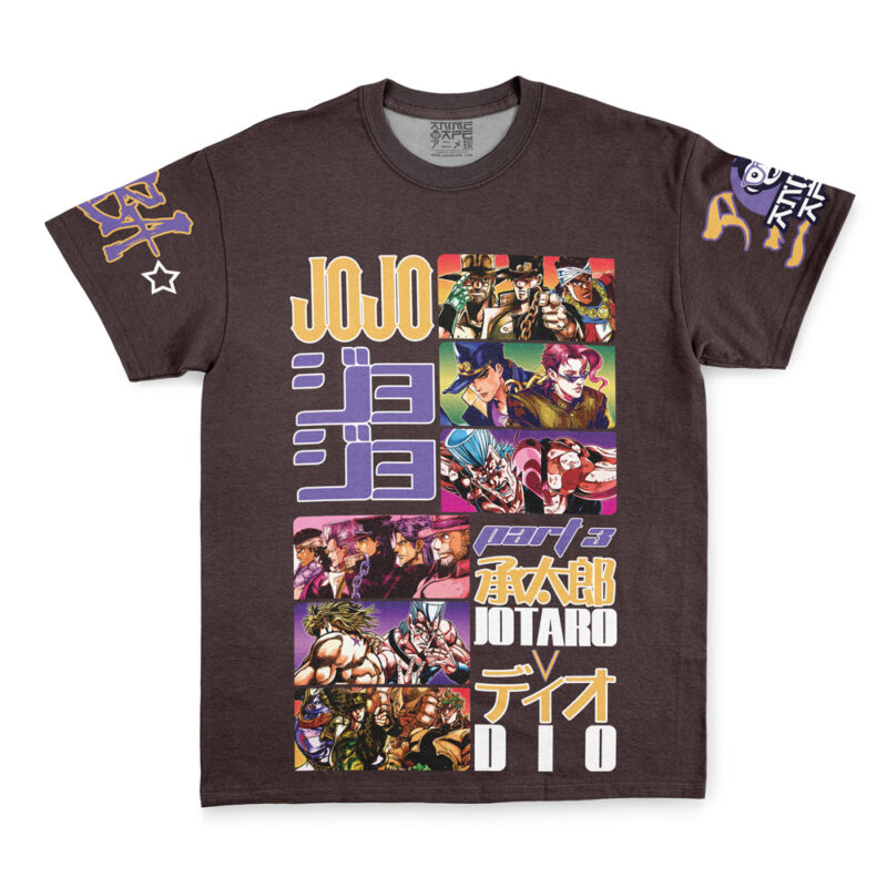 Stardust Crusaders Jojo's Bizarre Adventure Streetwear T-Shirt - Image 3