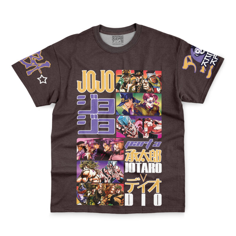 Stardust Crusaders Jojo's Bizarre Adventure Streetwear T-Shirt - Image 4