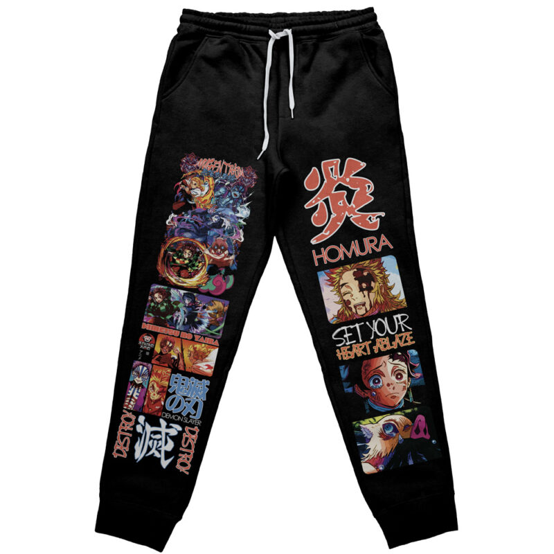 Mugen Train Arc Demon Slayer Streetwear Sweatpants