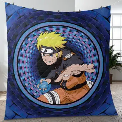 Rasengan Shippuden Quilt Blanket