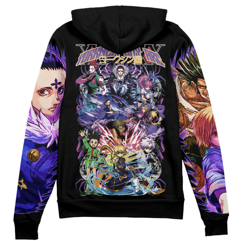 Yorknew City Arc Hunter x Hunter Streetwear Zip Hoodie Jacket