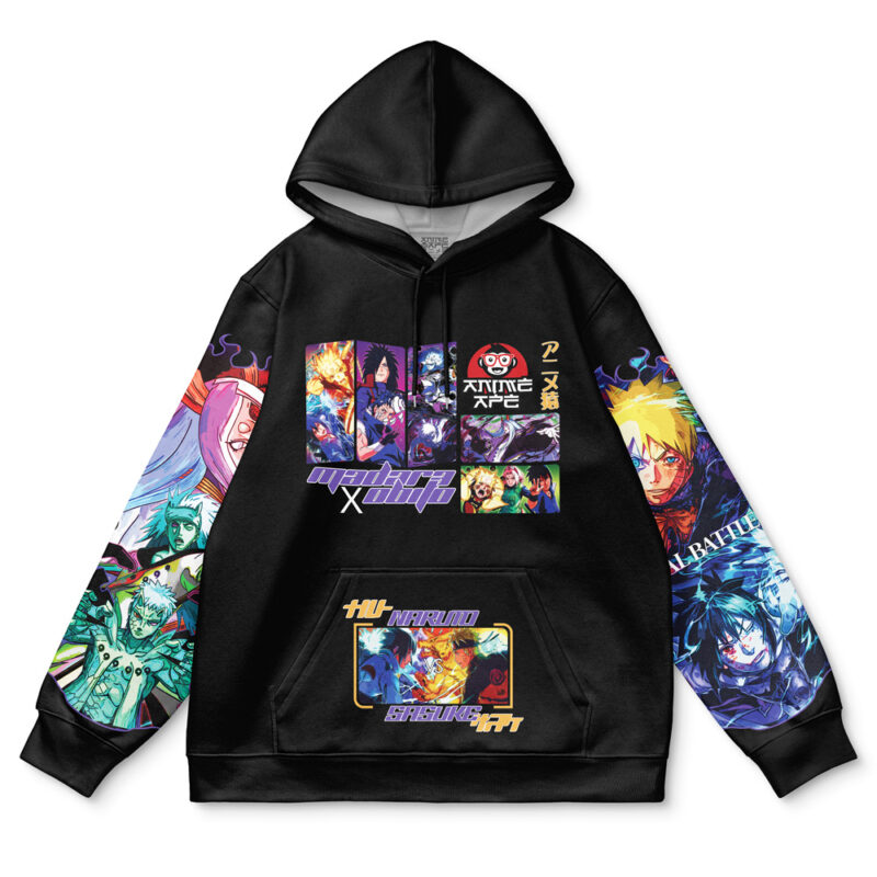 4th Great Shinobi War Shippuden Streetwear Hoodie - Image 2