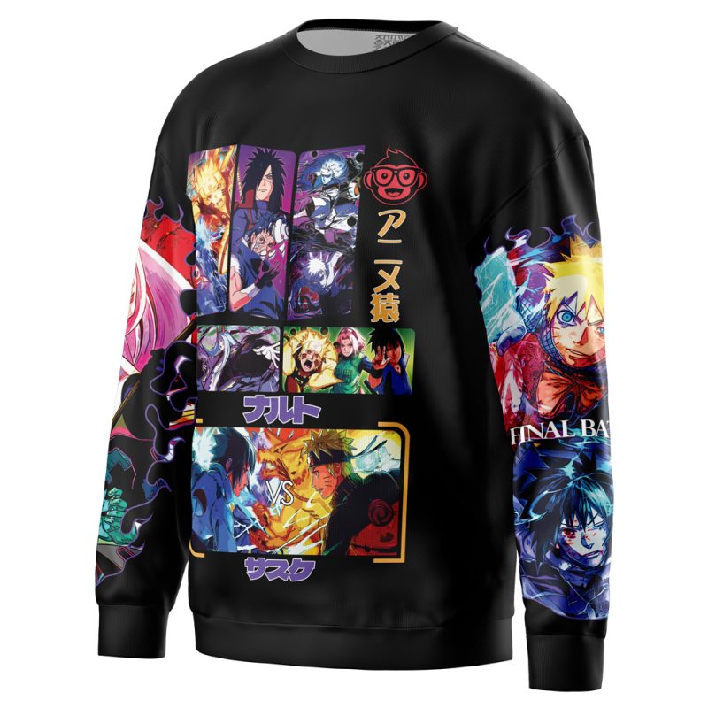 4th Great Shinobi War Shippuden Streetwear Sweatshirt - Image 3