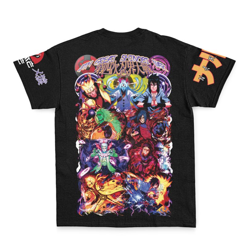 4th Great Shinobi War Naruto Shippuden Streetwear T-Shirt